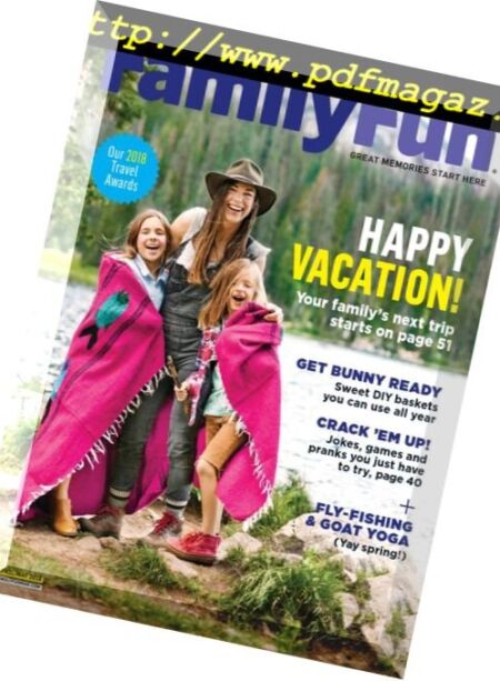 FamilyFun – April 2018 Cover