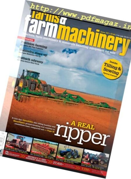Farms and Farm Machinery – April 2018 Cover
