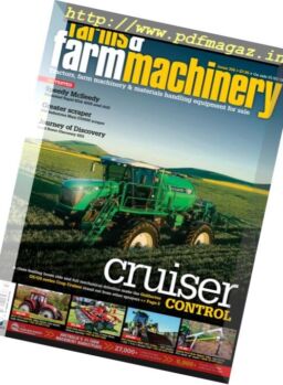 Farms and Farm Machinery – March 2018