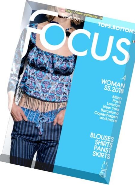 Fashion Focus Woman Tops.Bottoms – March 2018 Cover