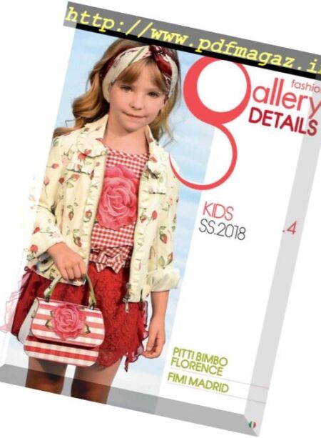 Fashion Gallery Kids – March 2018 Cover