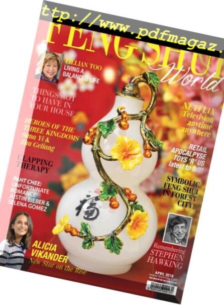 Feng Shui World – April 2018 Cover