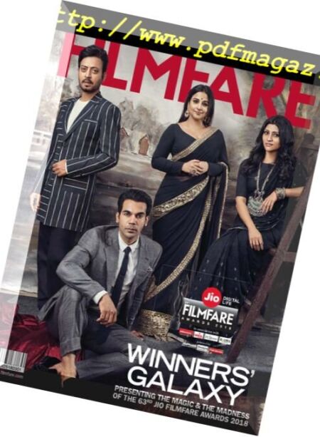Filmfare – 11 March 2018 Cover