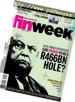 Finweek English Edition – 29 March 2018