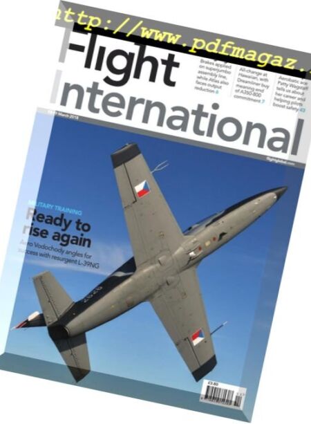 Flight International – 13-19 March 2018 Cover