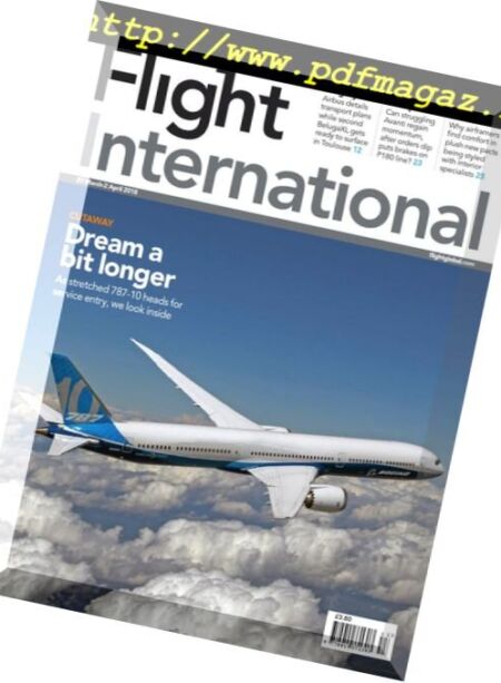 Flight International – 27 March – 2 April 2018 Cover