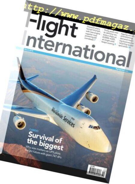 Flight International – 6 – 12 March 2018 Cover