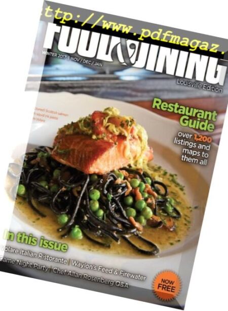 Food & Dining – Winter 2017 Cover