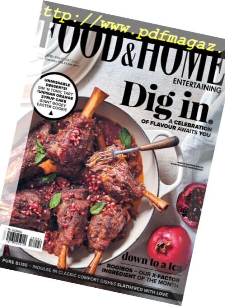 Food & Home Entertaining – April 2018 Cover