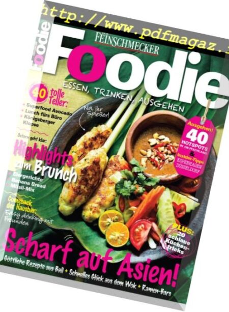 Foodie Germany – Mai 2018 Cover