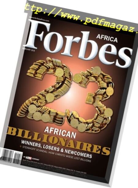 Forbes Africa – February 2018 Cover