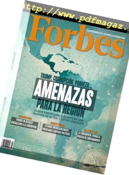 Forbes Centroamerica – febrero 2018 Cover