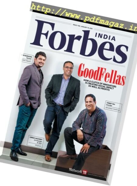 Forbes India – 19 January 2018 Cover