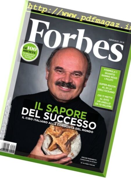 Forbes Italia – Gennaio 2018 Cover