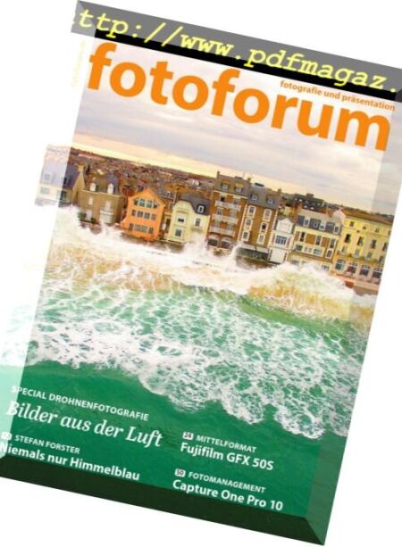 Fotoforum – Juli-August 2017 Cover