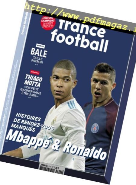 France Football – 12 fevrier 2018 Cover