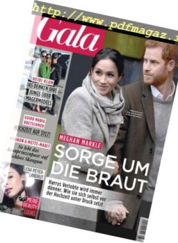 Gala Germany – 14 Februar 2018