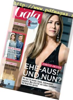 Gala Germany – 21 Februar 2018