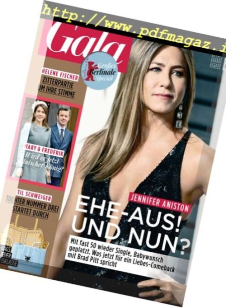 Gala Germany – 21 Februar 2018 Cover