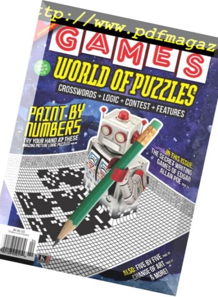 Games World of Puzzles – April 2018 Cover
