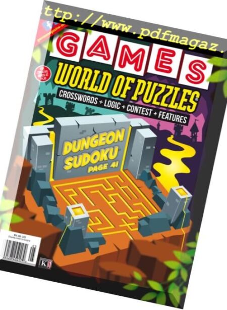Games World of Puzzles – May 2018 Cover