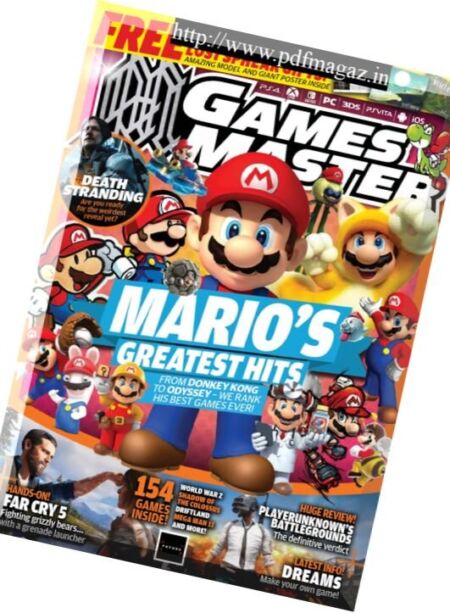 Gamesmaster – February 2018 Cover