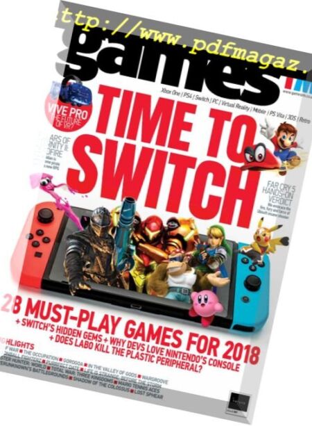 GamesTM – March 2018 Cover