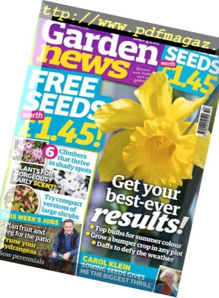 Garden News – 11 March 2018 Cover