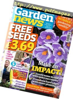 Garden News – 24 February 2018