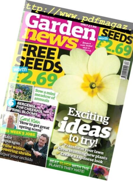 Garden News – 24 March 2018 Cover