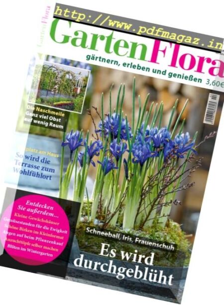 GartenFlora – Februar 2018 Cover