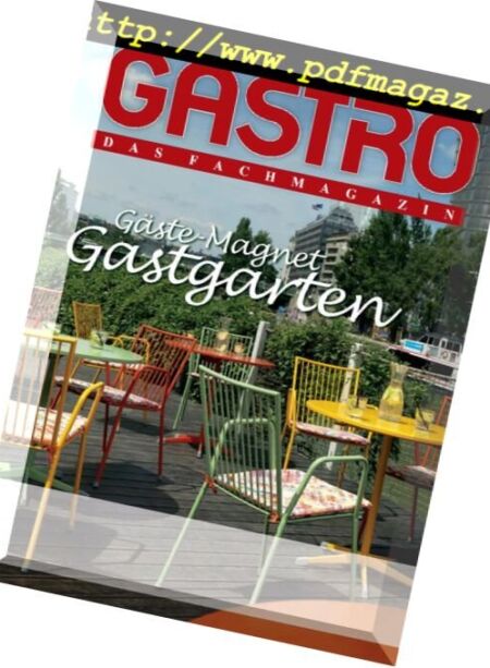 Gastro das Fachmagazin – Marz 2018 Cover