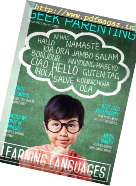 Geek Parenting – March 2018 Cover