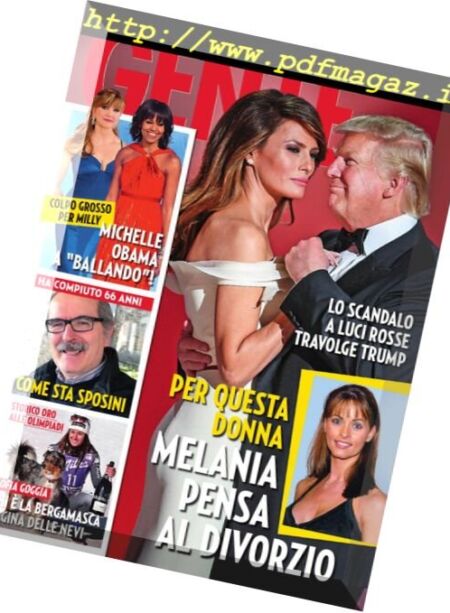 Gente Italia – 6 Marzo 2018 Cover