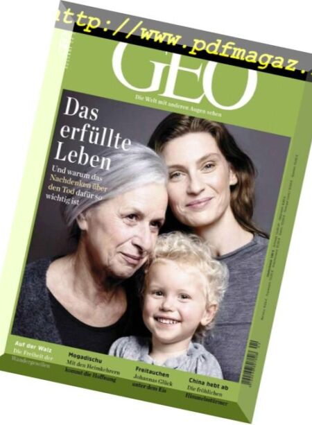 Geo Germany – April 2018 Cover
