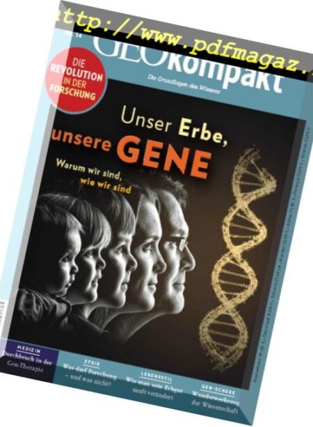GEOkompakt – Marz 2018 Cover