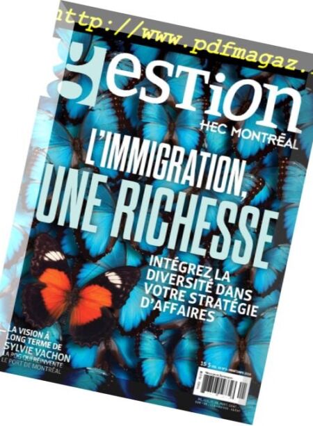 Gestion – mars 2018 Cover