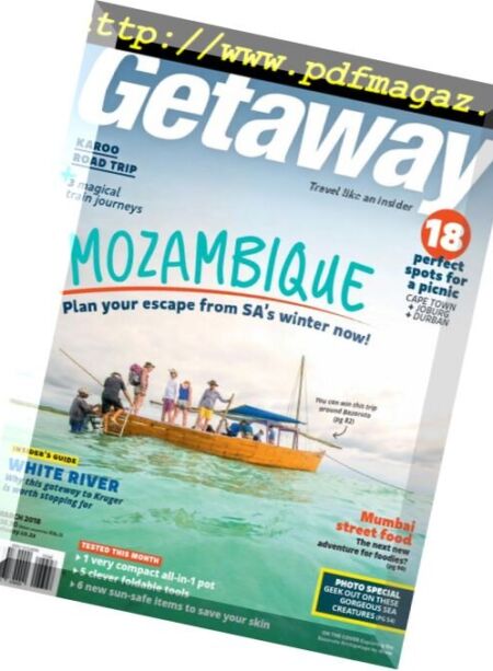 Getaway – March 2018 Cover