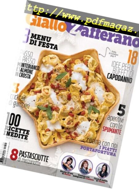 Giallo Zafferano – Gennaio 2018 Cover