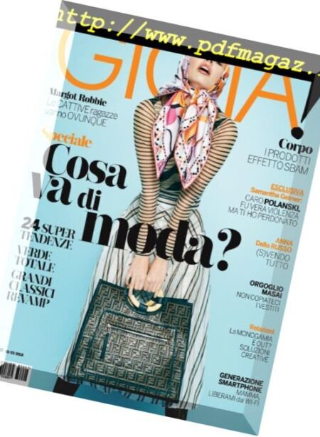 Gioia! – 3 marzo 2018 Cover