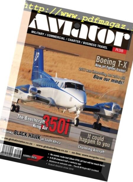 Global Aviator South Africa – March 2018 Cover