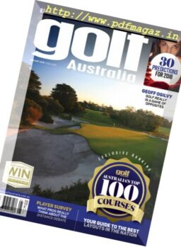 Golf Australia – January 2018