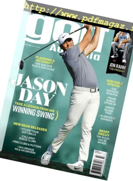 Golf Australia – March 2018 Cover