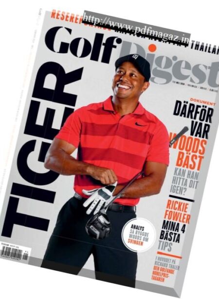 Golf Digest Sverige – februari 2018 Cover