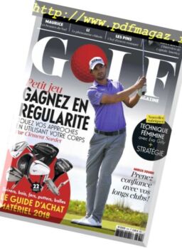 Golf Magazine France – avril 2018