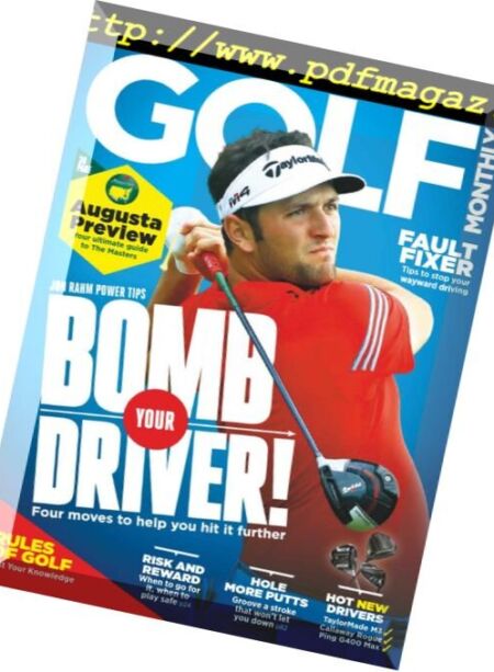 Golf Monthly UK – April 2018 Cover