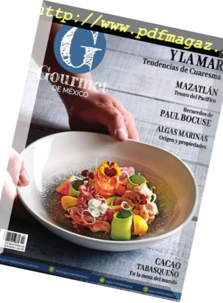 Gourmet de Mexico – marzo 2018 Cover