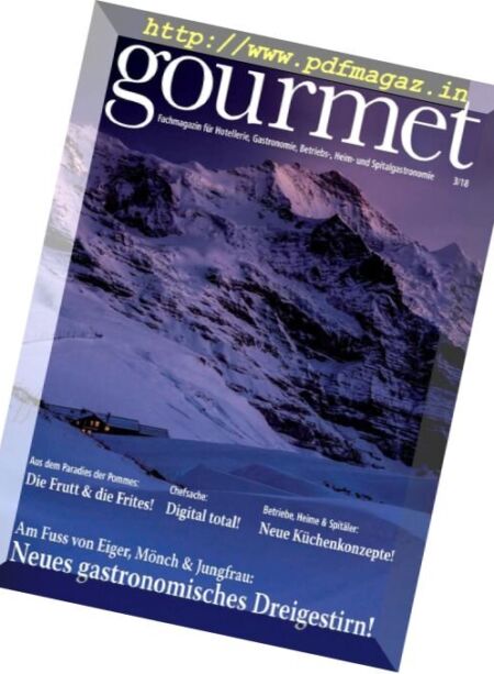 Gourmet – Marz 2018 Cover