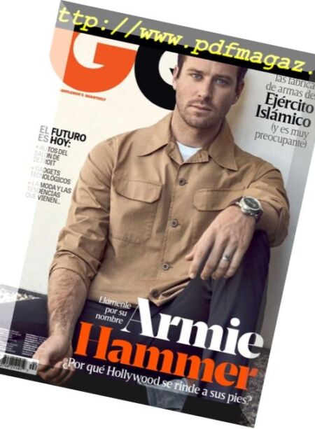 GQ Latinoamerica – marzo 2018 Cover