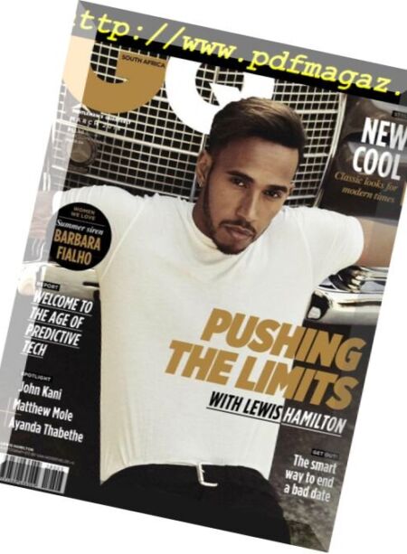 GQ South Africa – March 2018 Cover